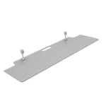 SEMI BASE PLATE [0310 X 0992MM] RAL 9006 TEC