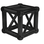 Corner PROLYTE H40V BLACK box corner