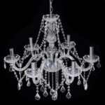 Kristall-lühter, ⌀80cm (E14 pirnidega)