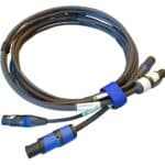 PowerCON + DMX 5pin Link 3m