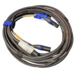 PowerCON + DMX 5pin Link 5m