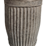 Lillepott BARREL, metall