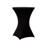 Kokkupandava pukklaua kate, must stretch