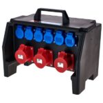 DISTRO 16A IN - 3x16A, 6x230V OUT
